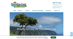 Desktop Screenshot of hamakuacoast.com